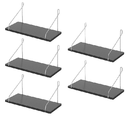 벽선반 못없이 설치하는 무타공 벽걸이선반 5개세트