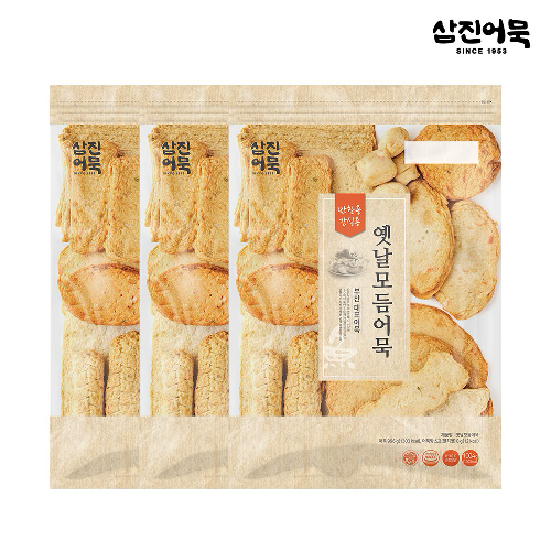 삼진어묵 [삼진어묵] 옛날모듬어묵 1Kg x 3개