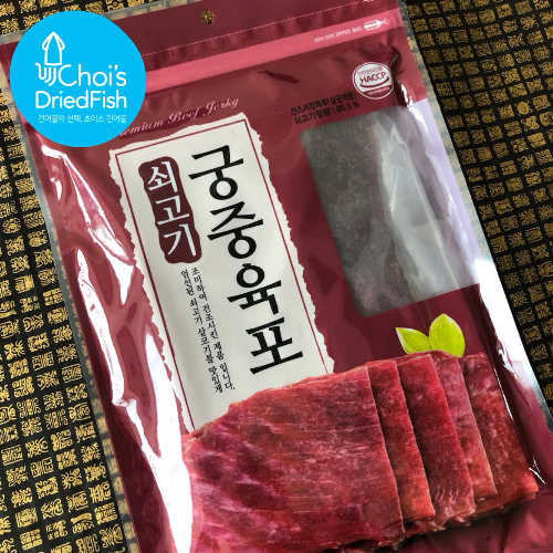 [초이스건어물] 쇠고기 궁중 육포 900g, 500g