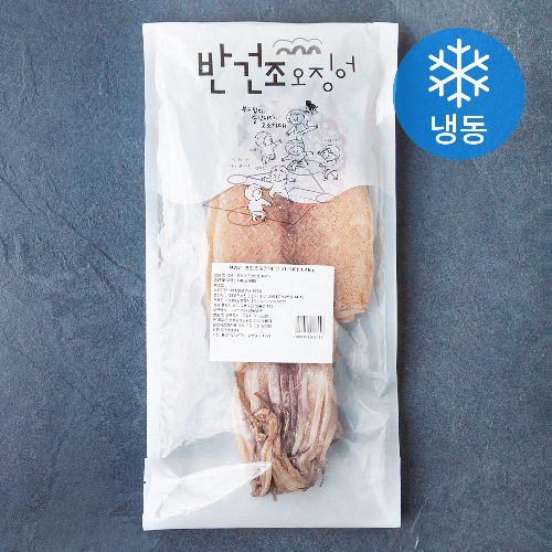 [로켓프레시] 원양산 반건조 오징어 특대 10미 (냉동), 1.4kg, 1개