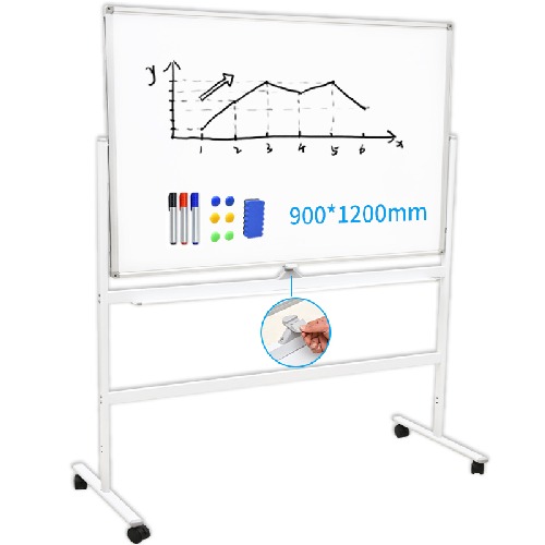 화이트보드 대형 화이트 보드 자석 화이트 보드 화이트보드+이동식스탠드
