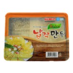 깔끔하게 포장된 20년전통 대구 교동납작만두 대용량 1팩 1.5kg 100장!!, 1.5kg, 6개