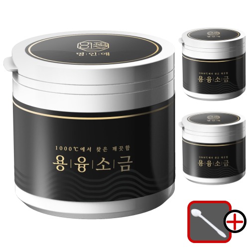 명인애 미네랄 용융소금, 500g, 3개, 500g, 3개