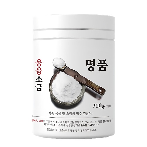 명품 용융소금 고유미네랄 간수외 무기질 불순물 제로 1000도시 700g / 1kg