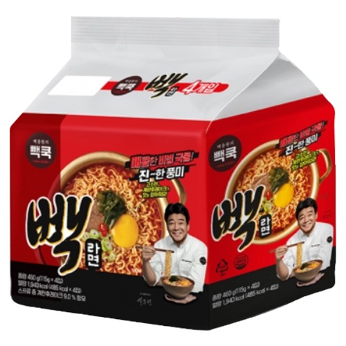 백쿡 빽라면 115g