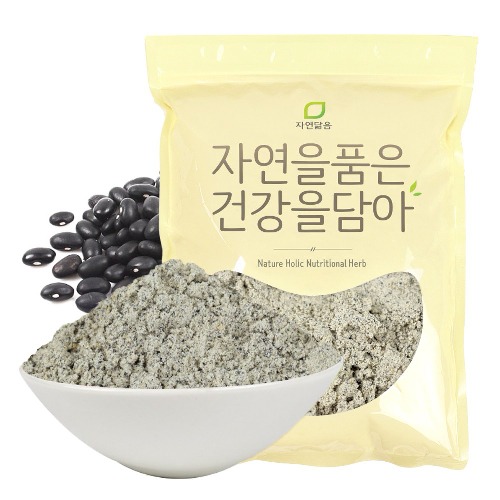 자연닮음 냄새없이 고소한 국산 쥐눈이콩 청국장가루 1kg, 1kg, 1개