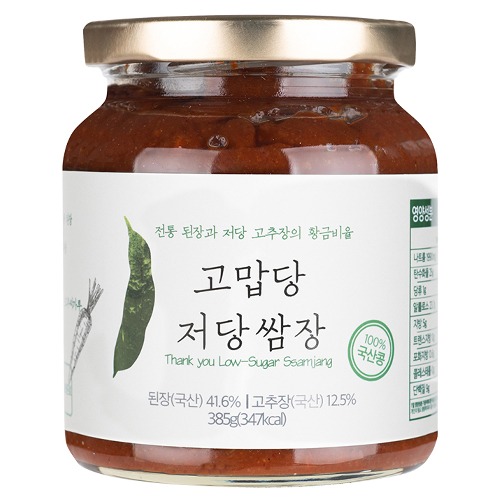 고맙당 저당 쌈장, 385g, 1개