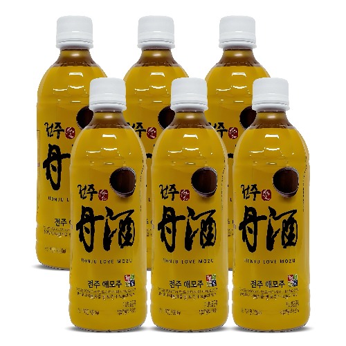 천년주가 전주모주 500ml x 6개 음료 전주애모주 발효음료